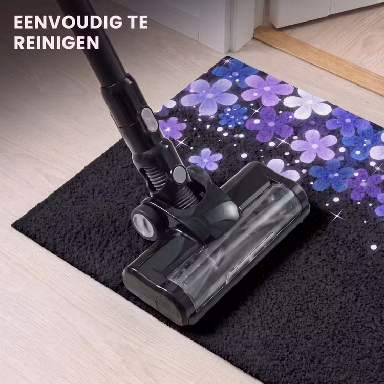 Deurmat - Bloemen - Paars - Modern — 9
