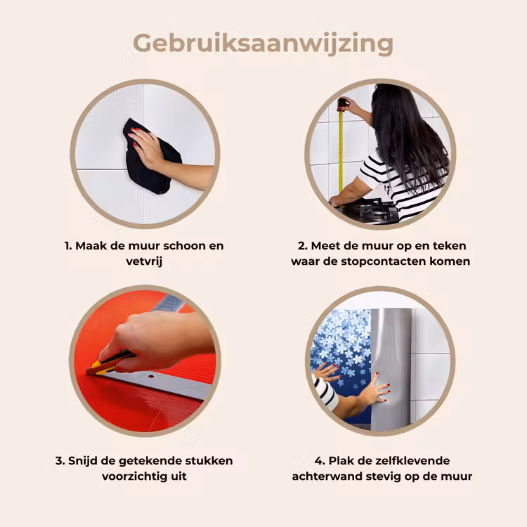 Keuken achterwand - Bloemen - Vallend - Decoratief — 9