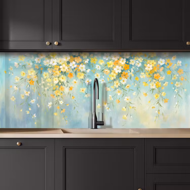 Keuken achterwand - Bloemen - Zacht - Lente — 6