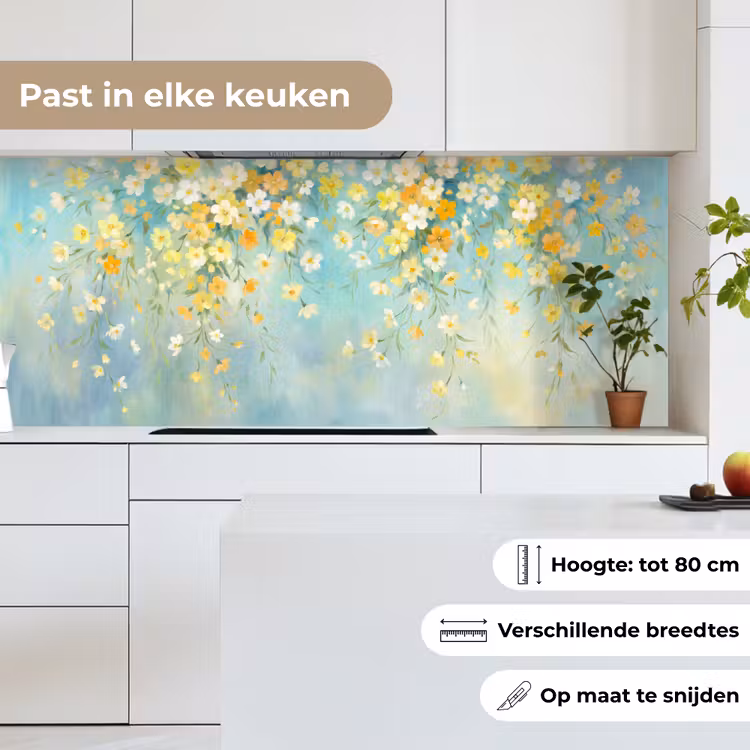 Keuken achterwand - Bloemen - Zacht - Lente — 7