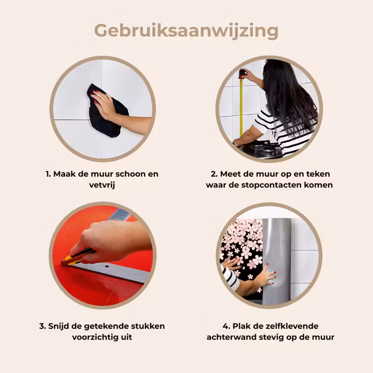 Keuken achterwand - Roze bloemen - Natuur — 9