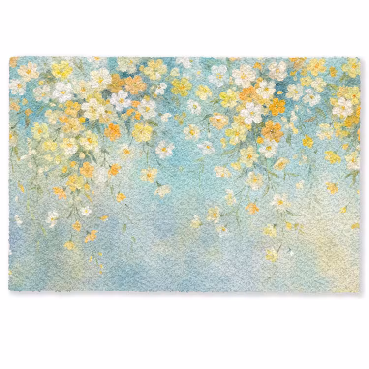 Deurmat - Bloemen - Zacht - Lente — 1
