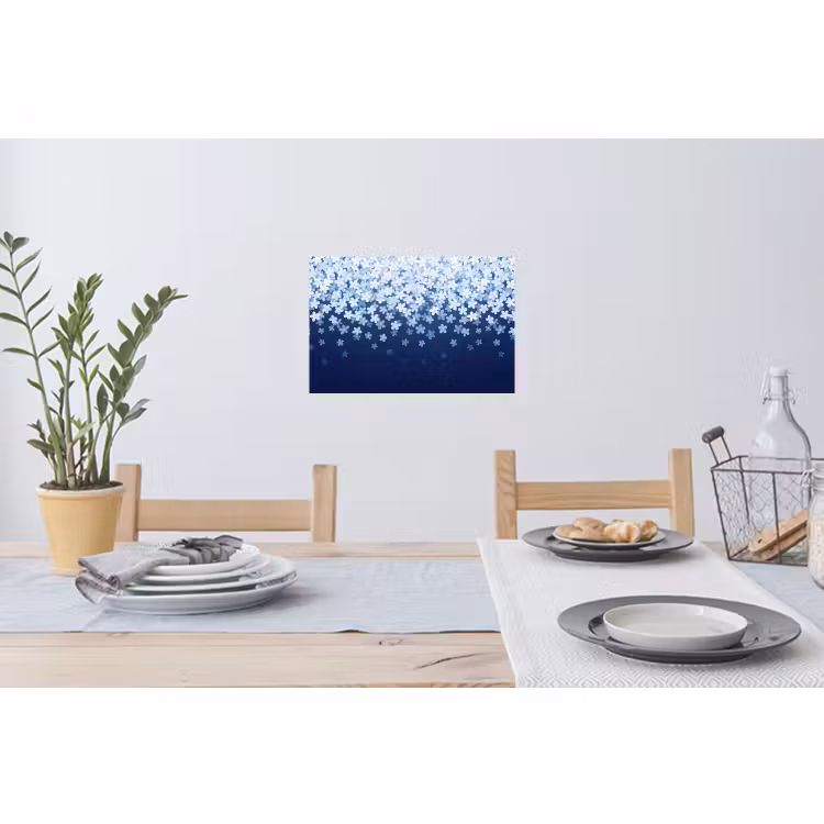 Muursticker - Bloemen - Vallend - Decoratief — 3