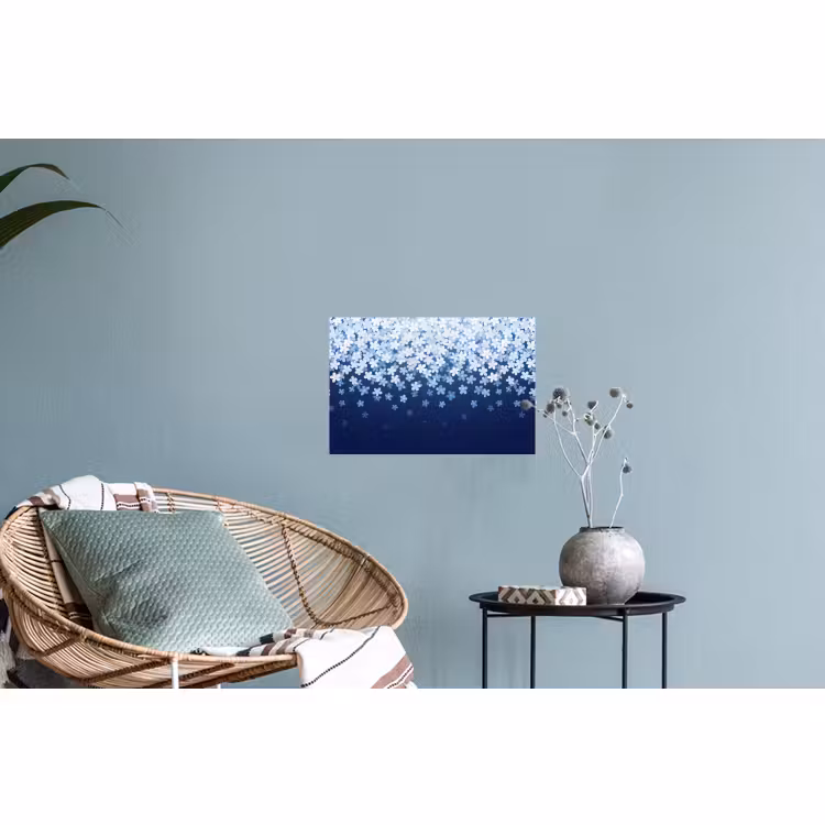 Muursticker - Bloemen - Vallend - Decoratief — 4