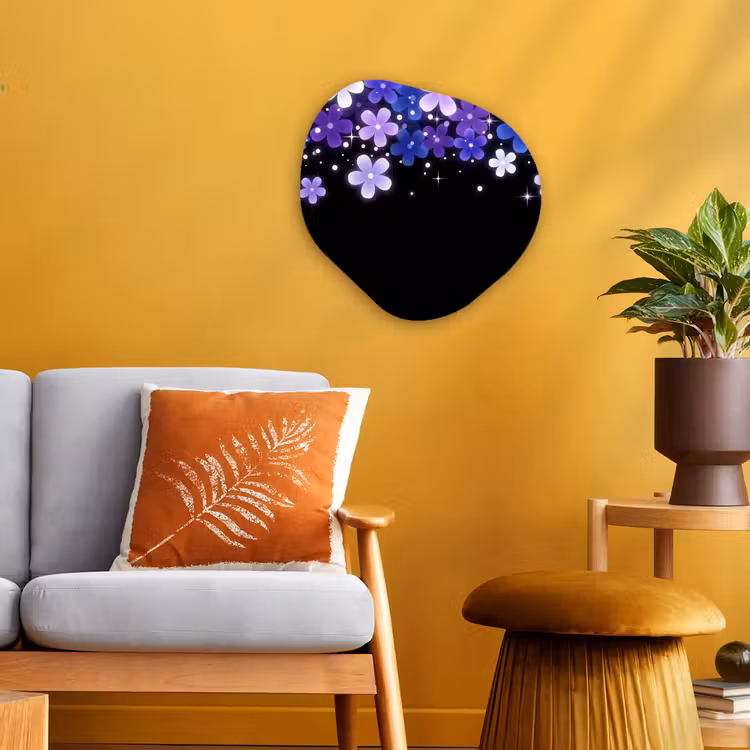 Organisch schilderij forex - Bloemen - Paars - Modern — 3