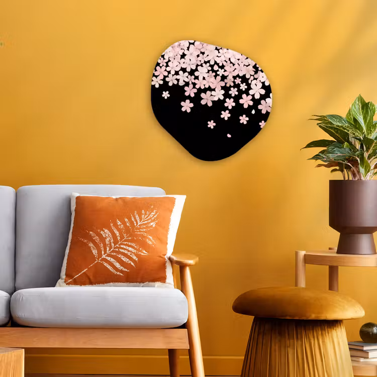 Organisch schilderij forex - Roze bloemen - Natuur — 3