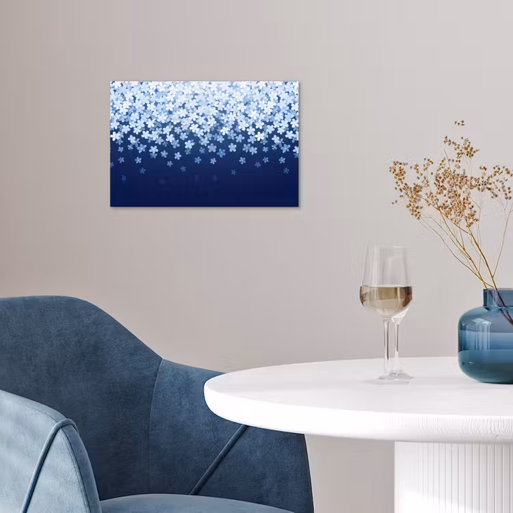 Poster - Bloemen - Vallend - Decoratief — 4