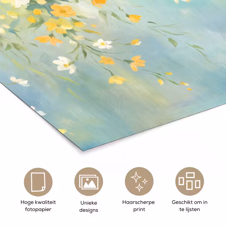 Poster - Bloemen - Zacht - Lente — 5