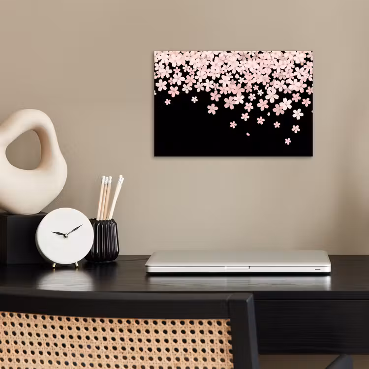 Poster - Roze bloemen - Natuur — 2