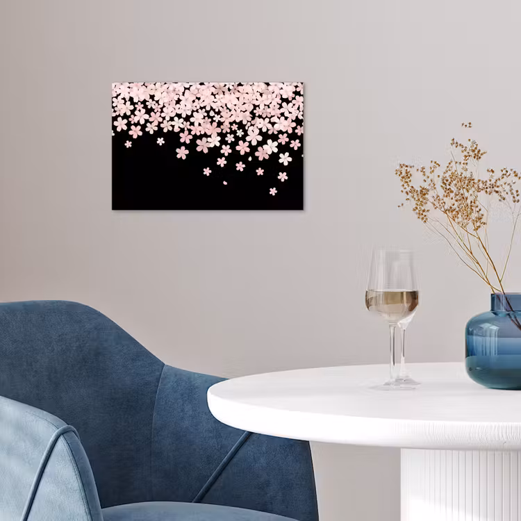 Poster - Roze bloemen - Natuur — 4