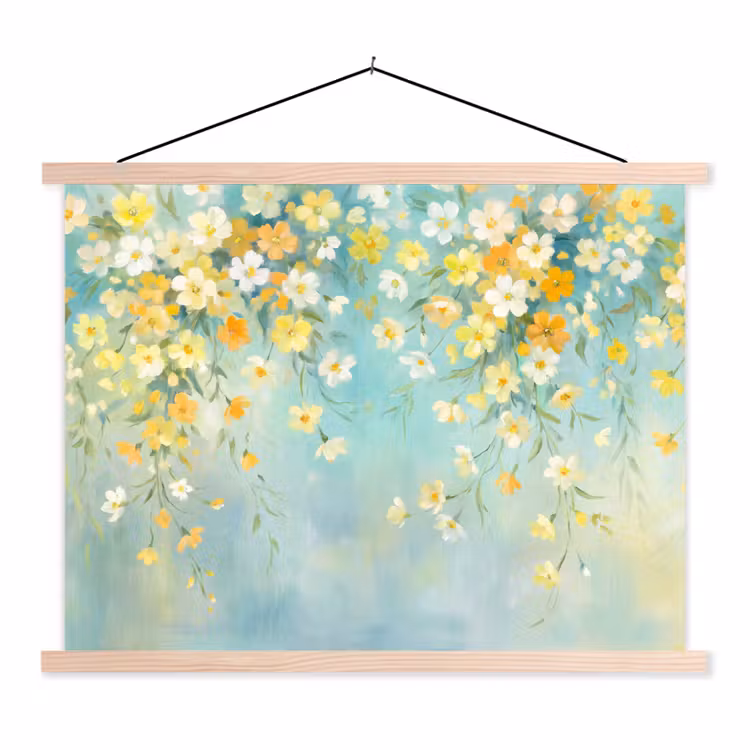 Schoolplaat - Bloemen - Zacht - Lente — 1