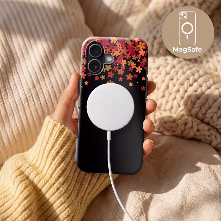 Telefoonhoesje Toughcase - Bloemen - Abstract - Oranje — 8