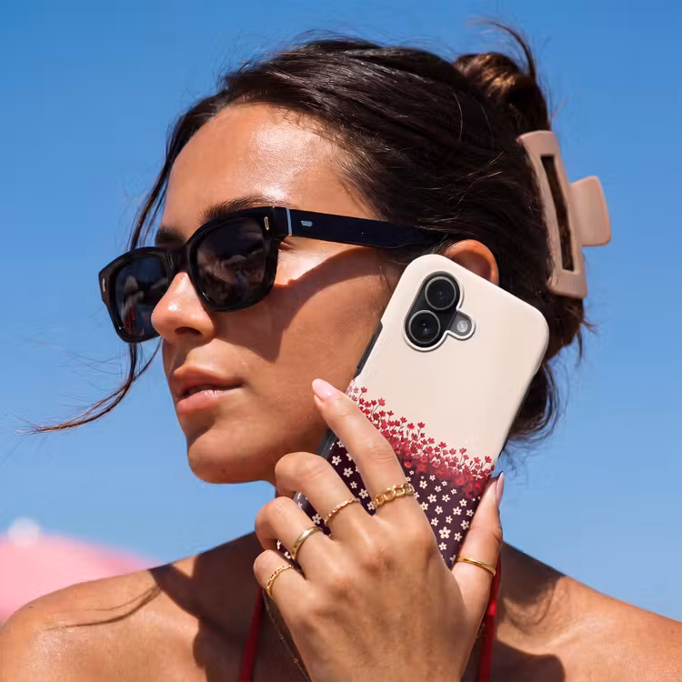 Telefoonhoesje Toughcase - Bloemen - Rood - Natuur — 6
