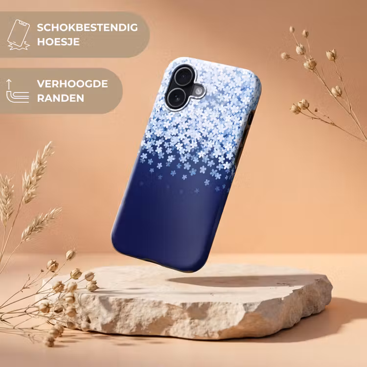 Telefoonhoesje Toughcase - Bloemen - Vallend - Decoratief — 5