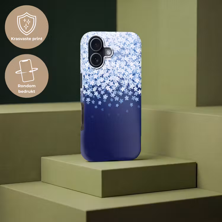 Telefoonhoesje Toughcase - Bloemen - Vallend - Decoratief — 7
