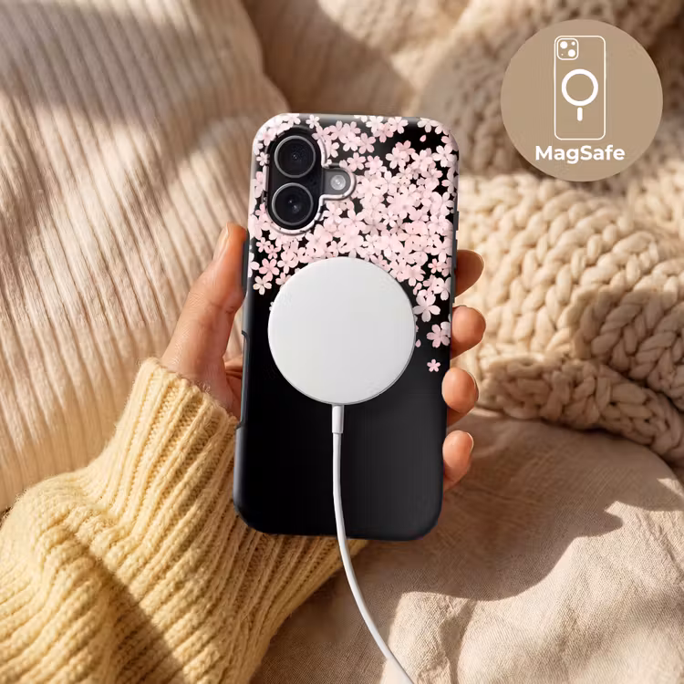 Telefoonhoesje Toughcase - Roze bloemen - Natuur — 8