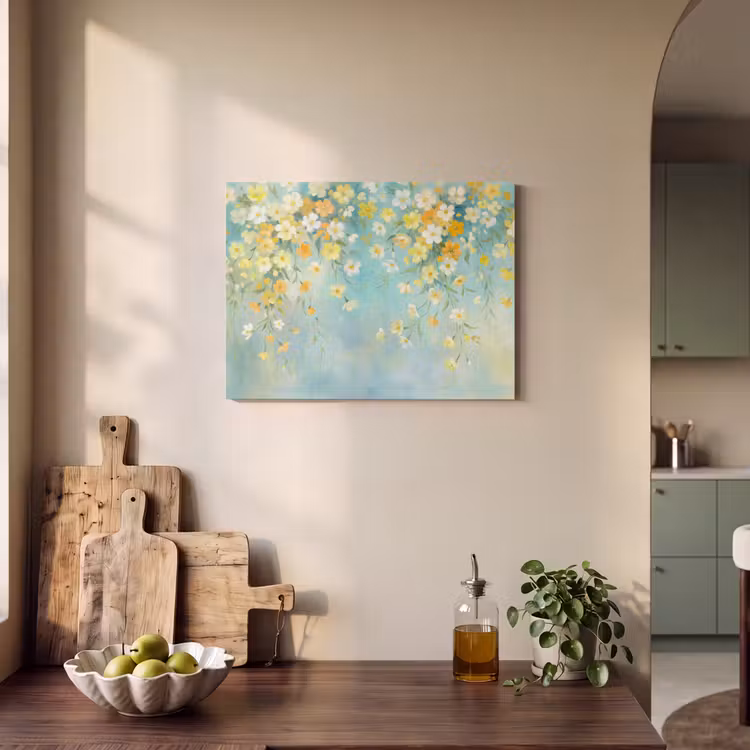 Akoestisch schilderij - Bloemen - Zacht - Lente — 3