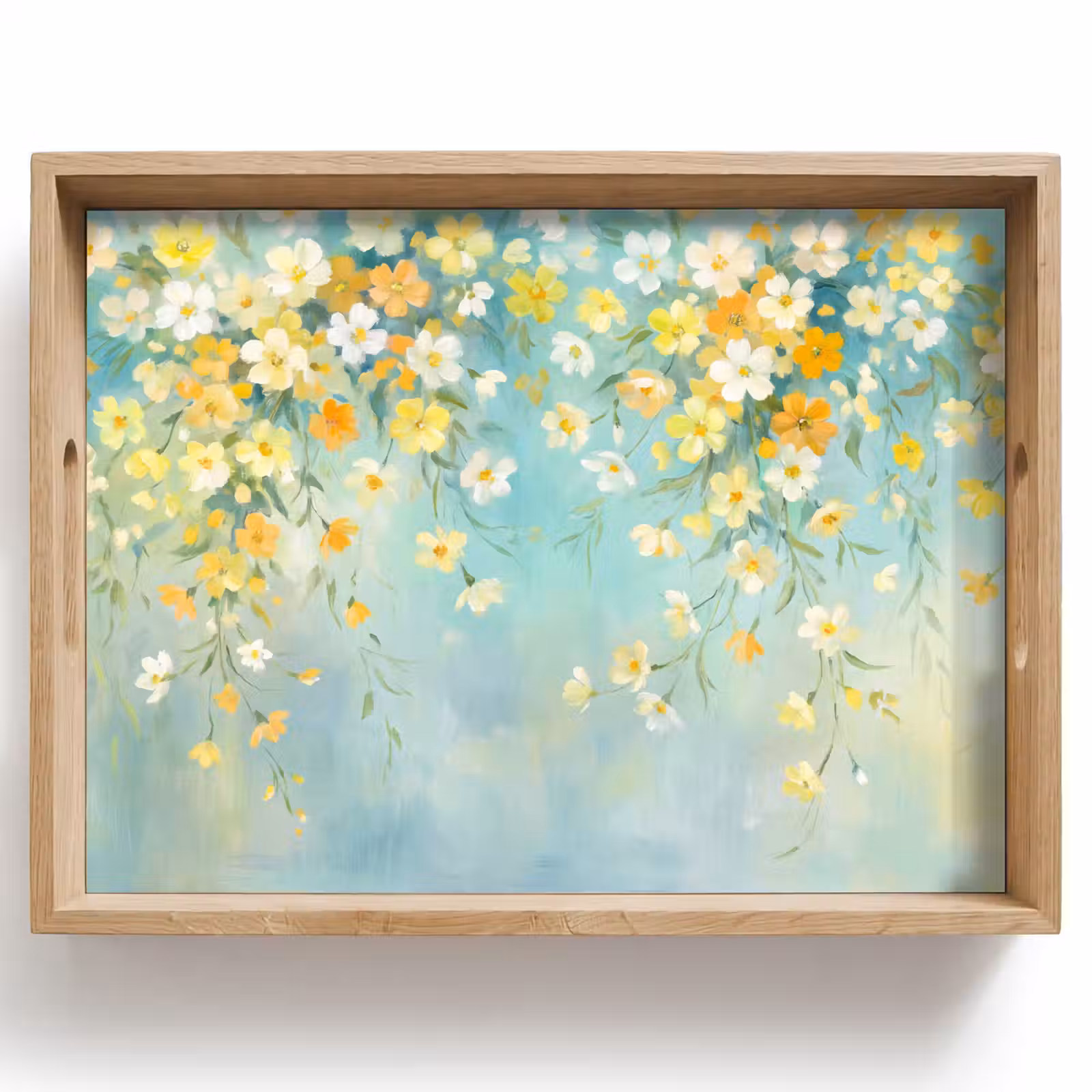 Dienblad - Bloemen - Zacht - Lente — 1