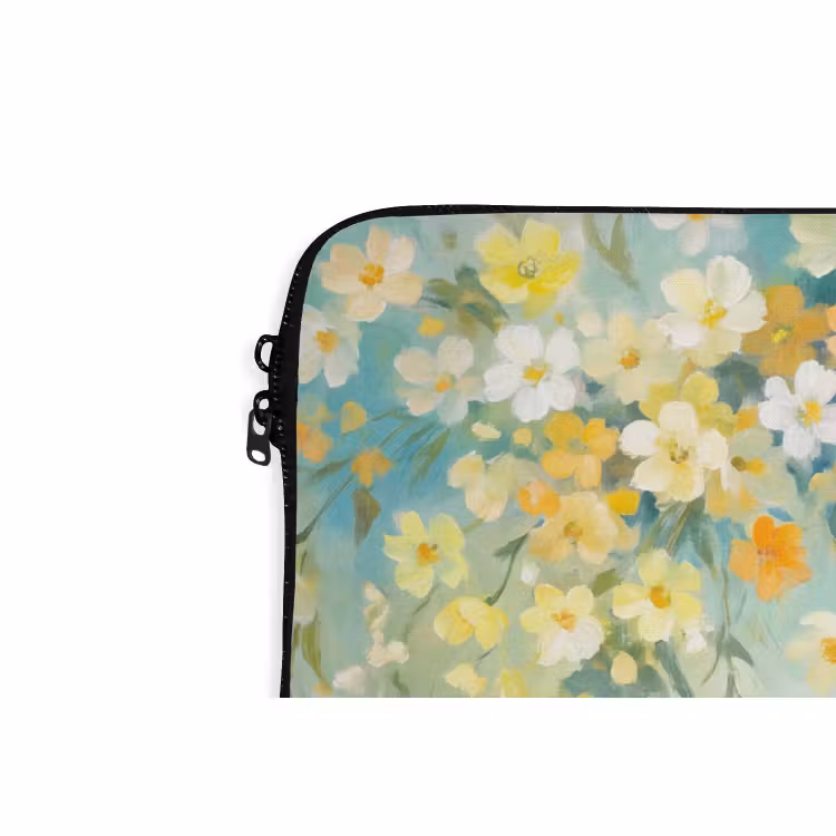 Laptophoes Bloemen - Zacht - Lente — 5