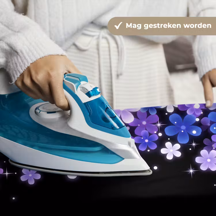 Wandkleed - Bloemen - Paars - Modern — 6
