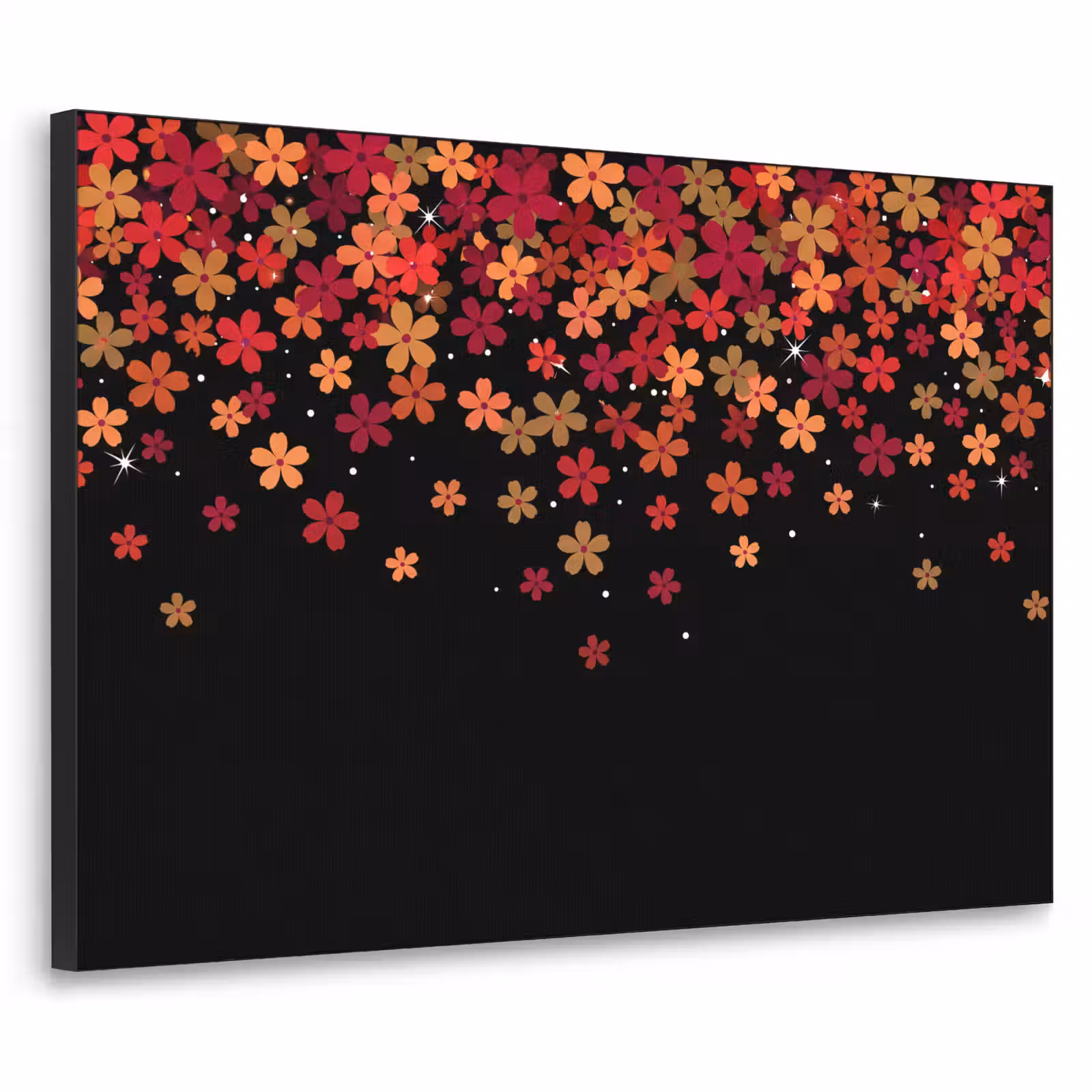 Art frame - Bloemen - Abstract - Oranje — 1