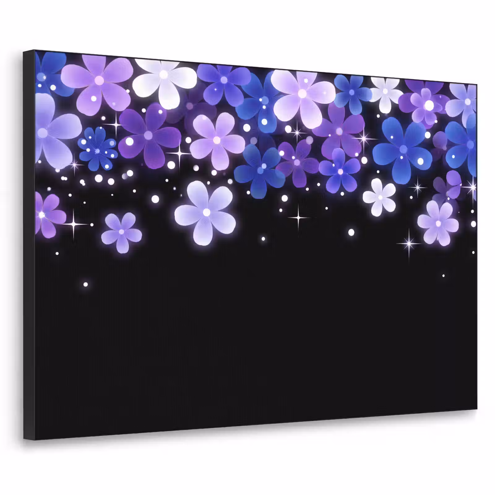 Art frame - Bloemen - Paars - Modern — 1