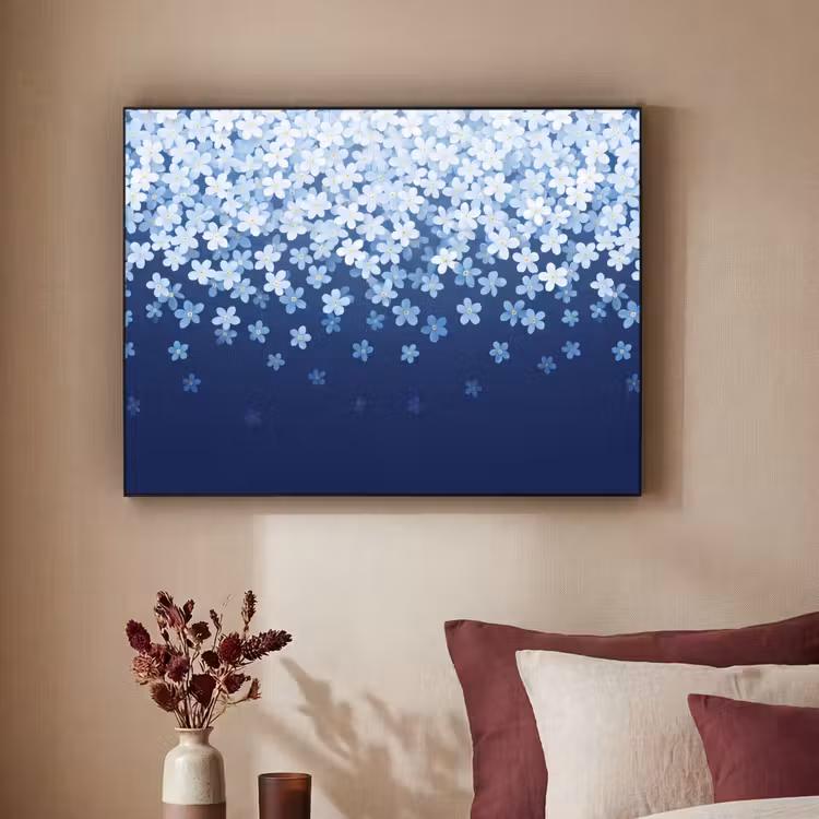 Art frame - Bloemen - Vallend - Decoratief — 3