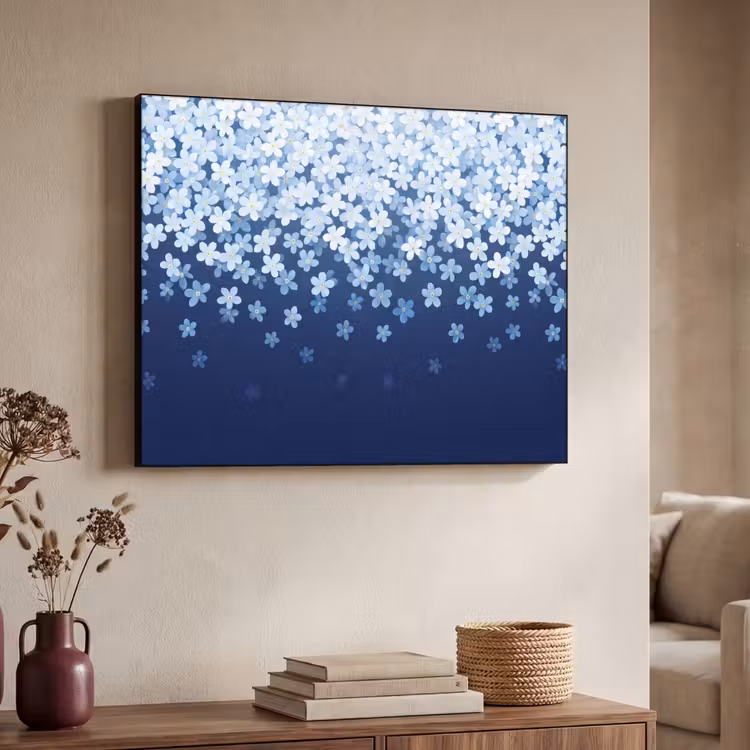 Art frame - Bloemen - Vallend - Decoratief — 7