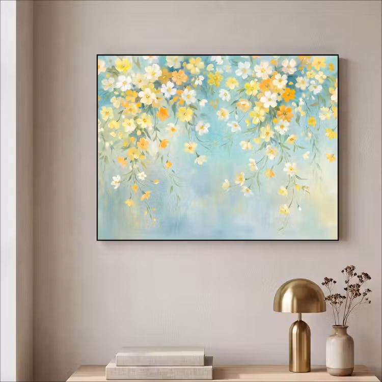 Art frame - Bloemen - Zacht - Lente — 5