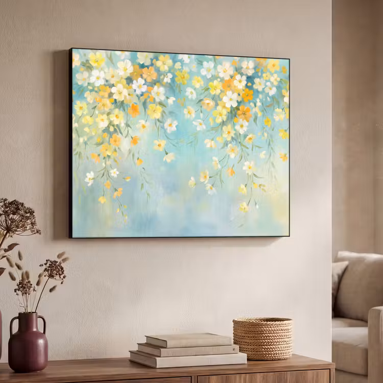 Art frame - Bloemen - Zacht - Lente — 7