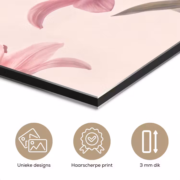 Aluminium schilderij - Bloemen - Delicaat - Flora — 7