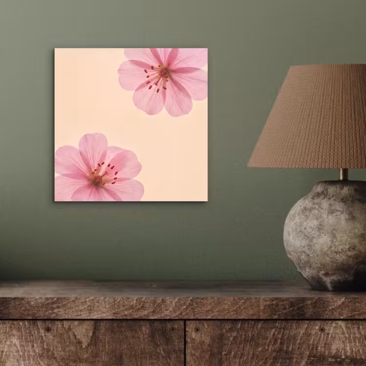 Aluminium schilderij - Bloemen - Flora - Pastel — 3