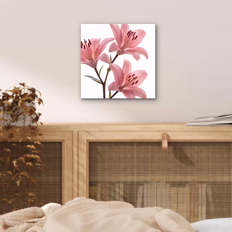 Aluminium schilderij - Bloemen - Zacht - Modern — 4