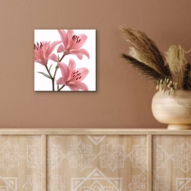 Aluminium schilderij - Bloemen - Zacht - Modern — 5