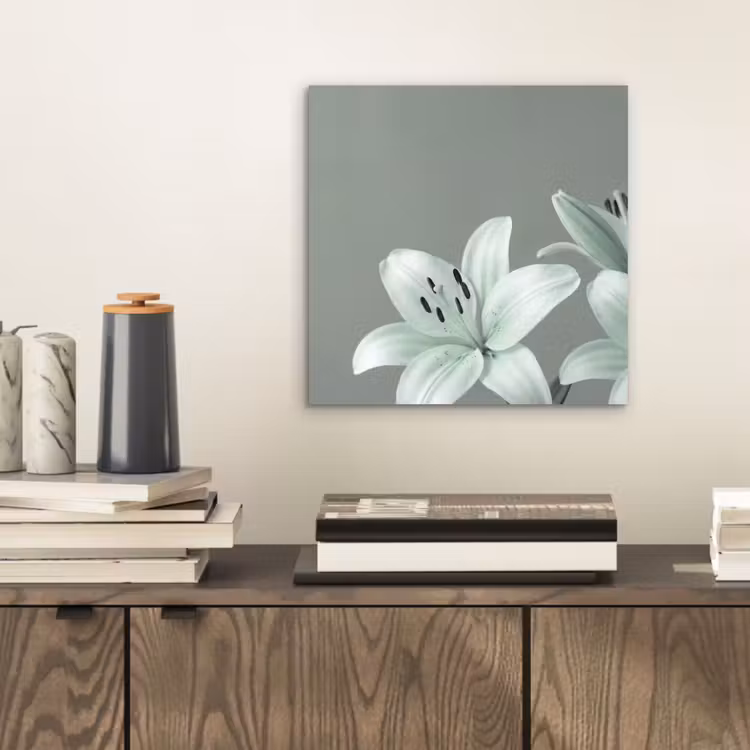 Aluminium schilderij - Bloemen - Natuur - Groen — 2