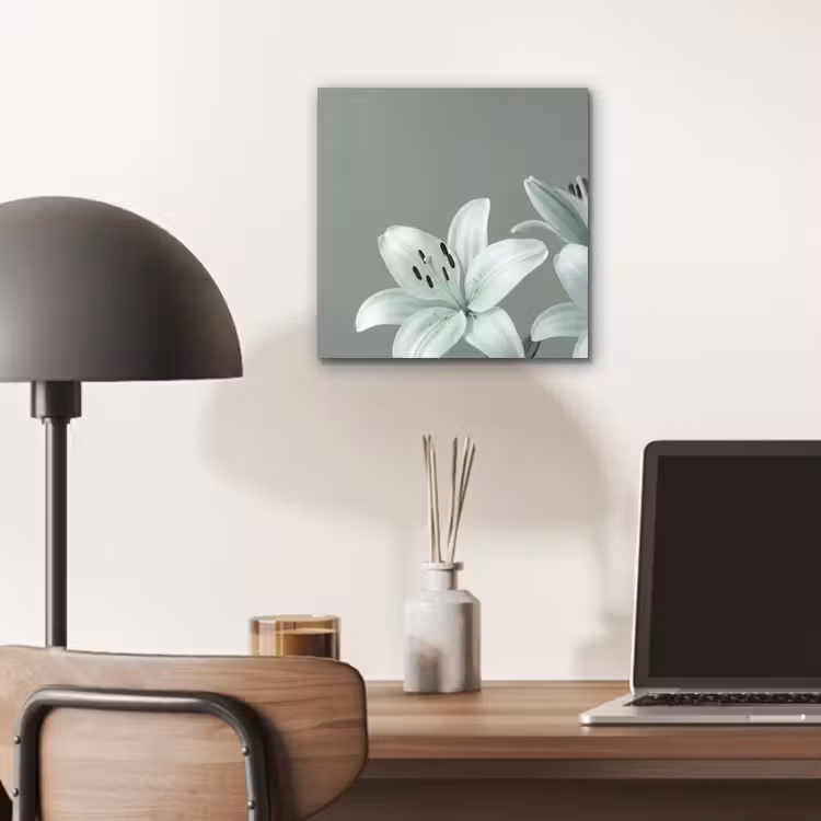 Aluminium schilderij - Bloemen - Natuur - Groen — 6