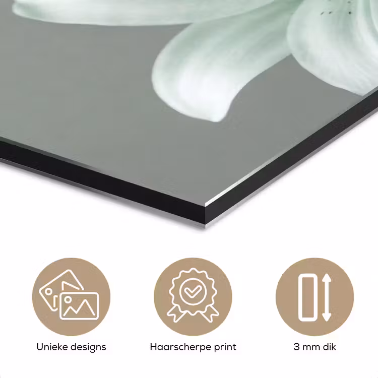 Aluminium schilderij - Bloemen - Natuur - Groen — 7