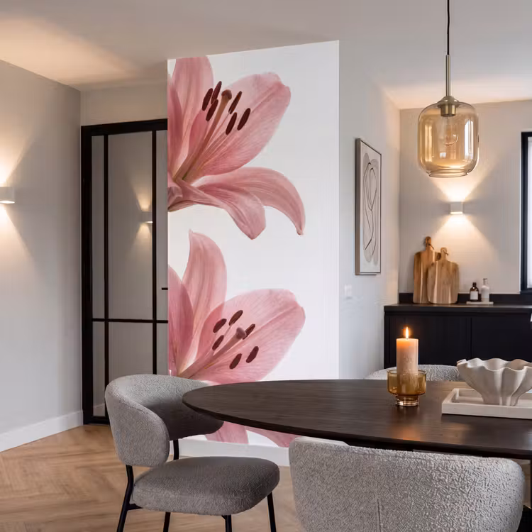 Behang - Bloemen - Zacht - Modern — 5