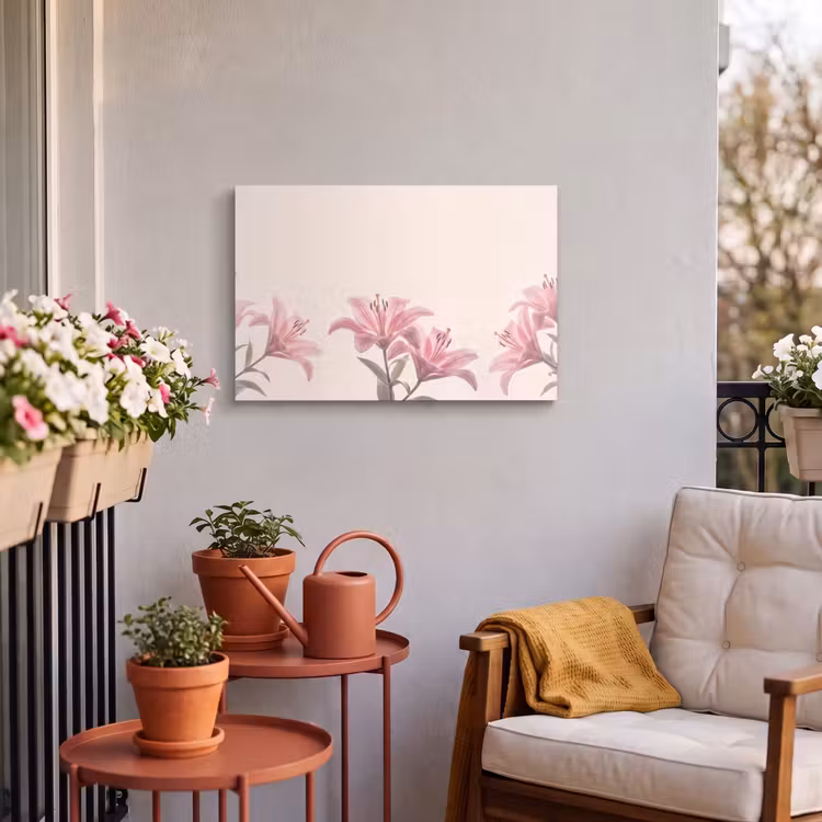 Buiten canvas - Bloemen - Delicaat - Flora — 3