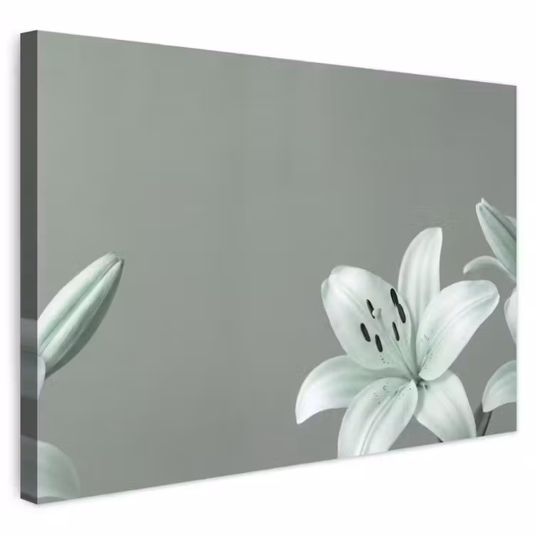 Buiten canvas - Bloemen - Natuur - Groen — 1