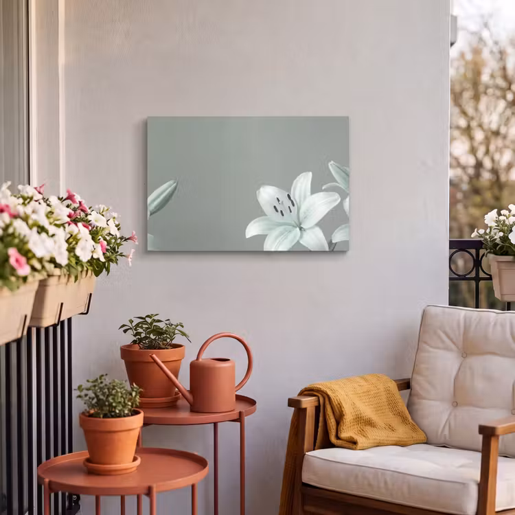 Buiten canvas - Bloemen - Natuur - Groen — 3