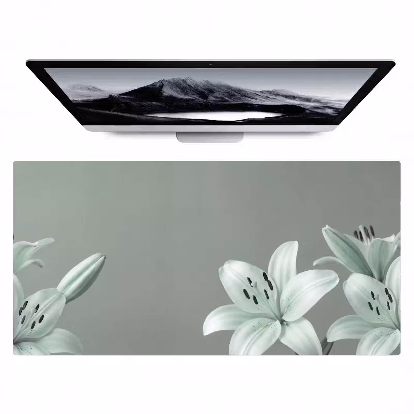 Bureau onderlegger - Bloemen - Natuur - Groen — 1
