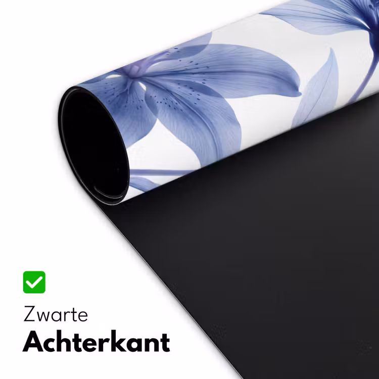 Bureau onderlegger - Blauwe bloemen - Natuur — 5