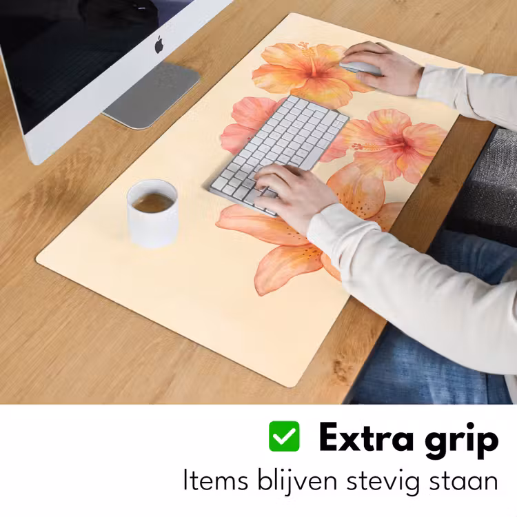 Bureau onderlegger - Bloemen - Aquarel - Natuur — 6