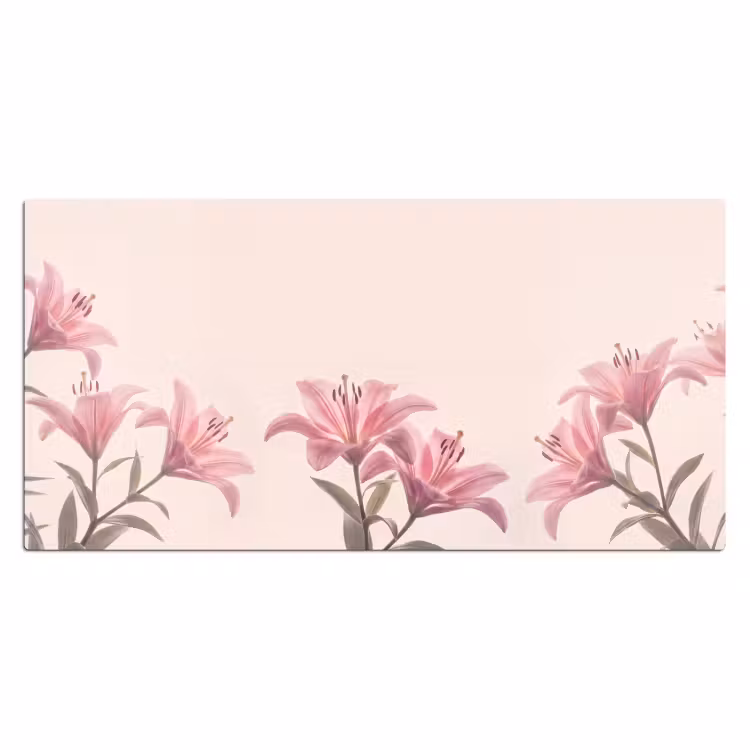 Bureau onderlegger - Bloemen - Delicaat - Flora — 2