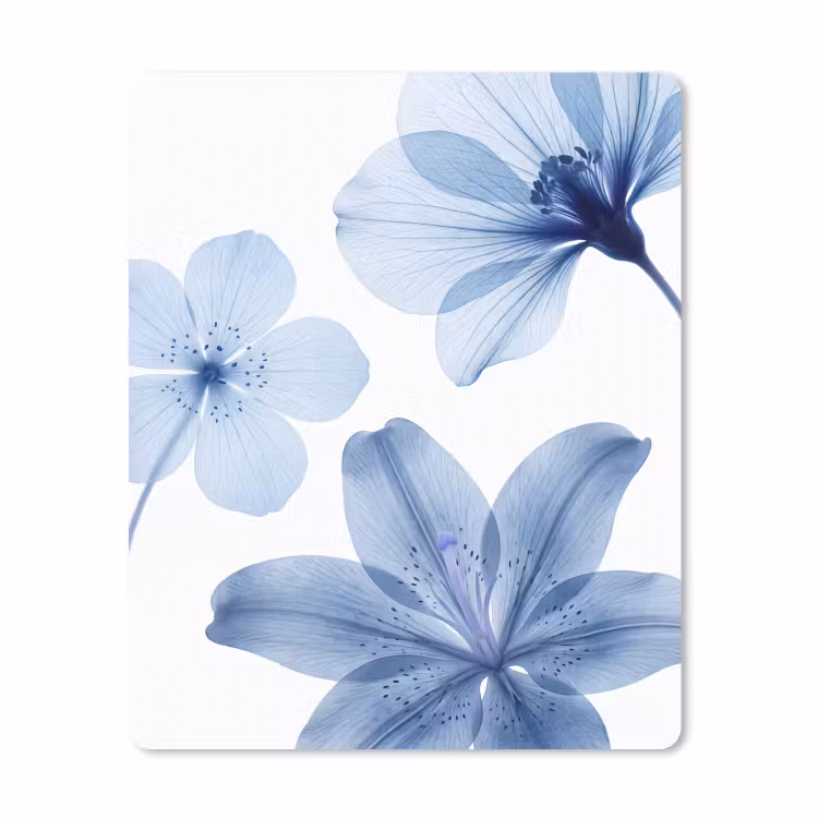 Muismat - Blauwe bloemen - Natuur — 1