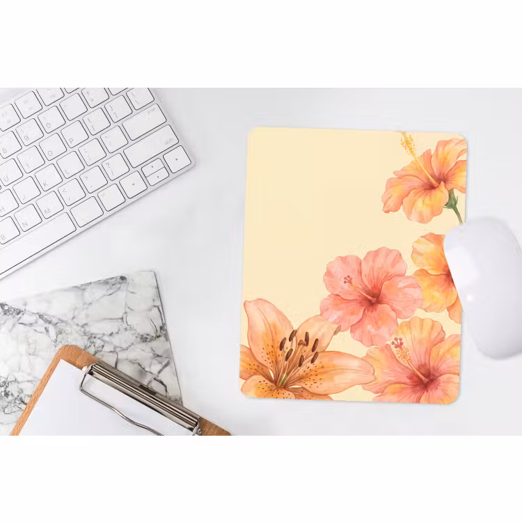 Muismat - Bloemen - Aquarel - Natuur — 4