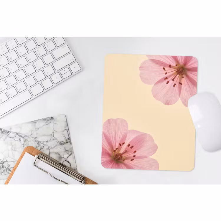 Muismat - Bloemen - Flora - Pastel — 4