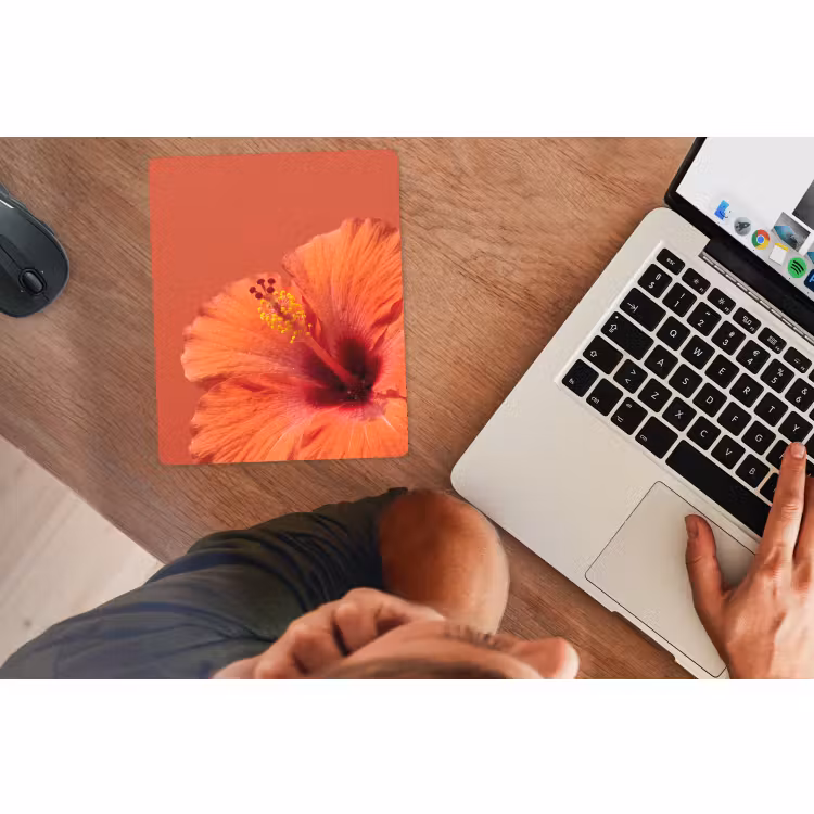 Muismat - Bloemen - Oranje - Natuur — 2