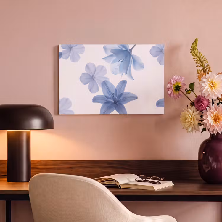 Canvas schilderij - Bloemen - Transparant - Modern — 3